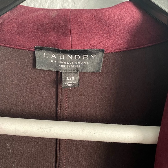 Red Velvet Coat - Picture 2 of 3